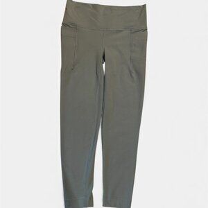 Athleta Girls Natural Play Stash Tight Light Blue/ Gray Size XL